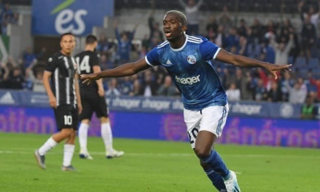 Institut-jmg-management-Kevin-Zohi-RC-Strasbourg-buteur-pour-les-barrages-de-l-europa-league