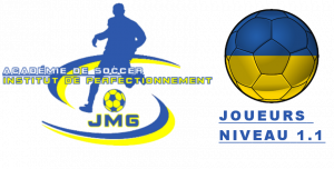 Joueurs niveau 1.1 de Institut jmg académie de soccer